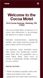 Mobile Screenshot of cocoamotel.com